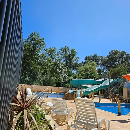 Mobile-home Climatisé Dans Avec Piscine Jusqu'à 6 Personnes Apartamento *