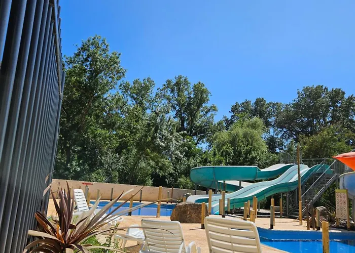 Mobile-home Climatisé Dans Avec Piscine Jusqu'à 6 Personnes Appartement *